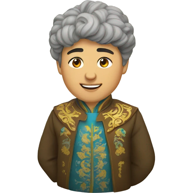 kazakh with beshbarmak emoji