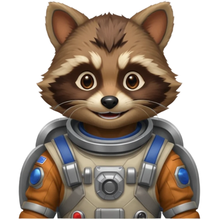 Rocket (racoon) from Guardians of the Galaxy movie emoji