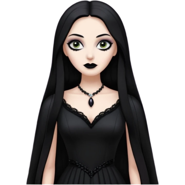 Morticia Addams
 emoji