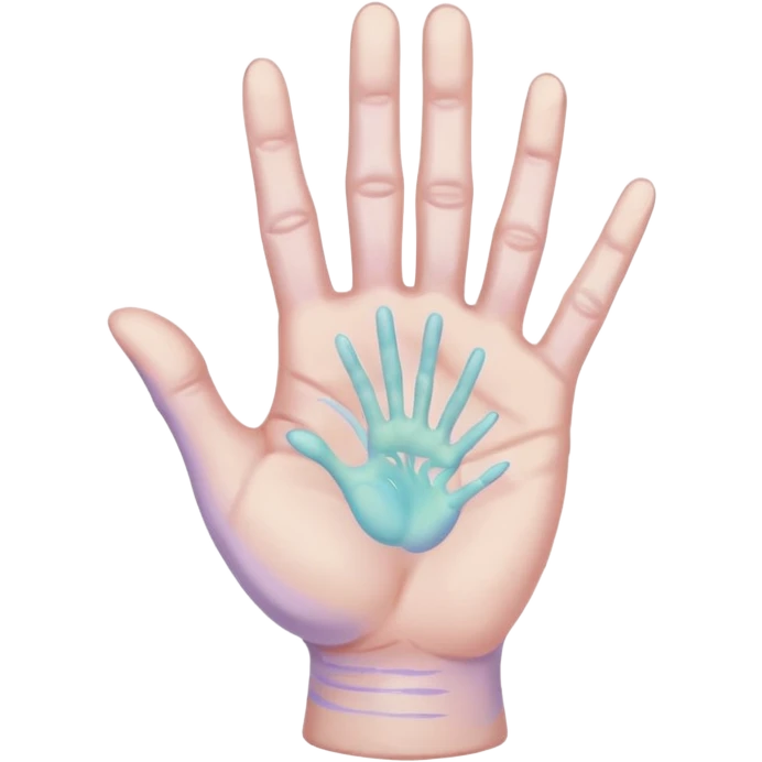 Pastel Palmistry emoji