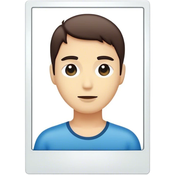 a polaroid photo emoji