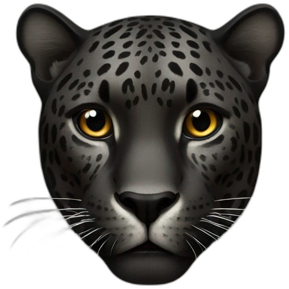 Black jaguar emoji
