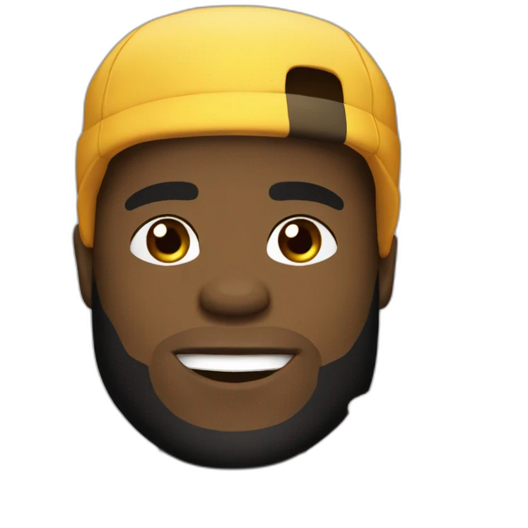 50 cent avec une bière emoji