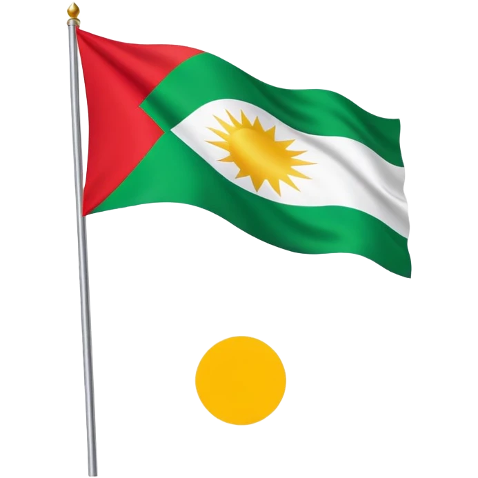 Kurdistan flag emoji