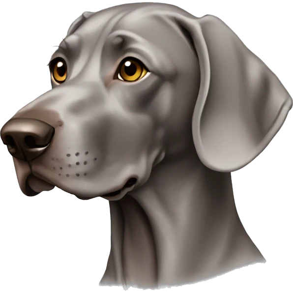 Weimaraner emoji