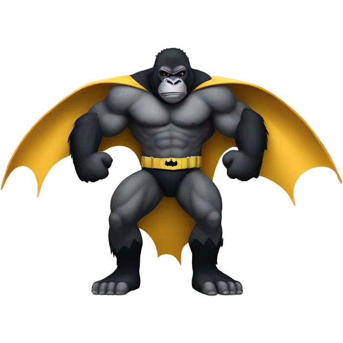 Batman gorilla emoji