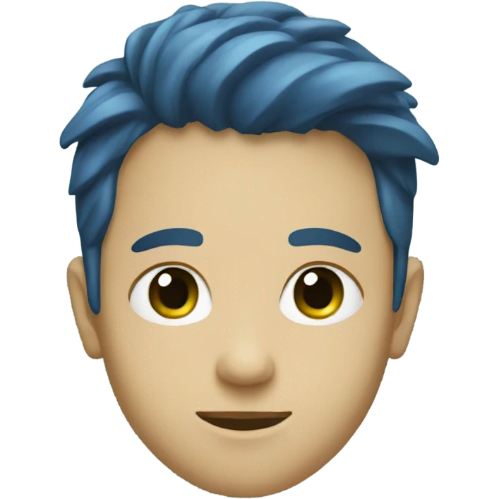 profile icon blue and green emoji