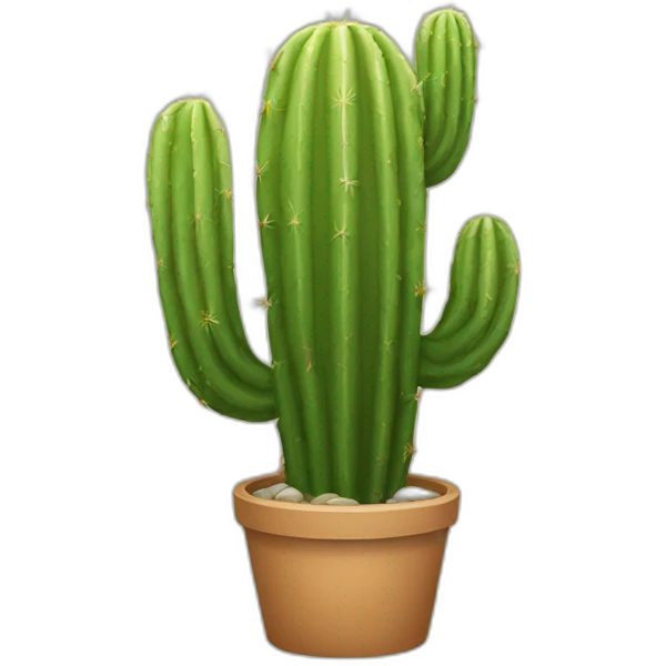 Cactus lunette emoji