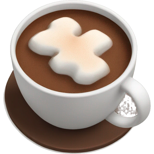 Hot chocolate emoji