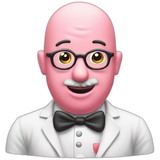 Mr Blobby nuclear physicist emoji