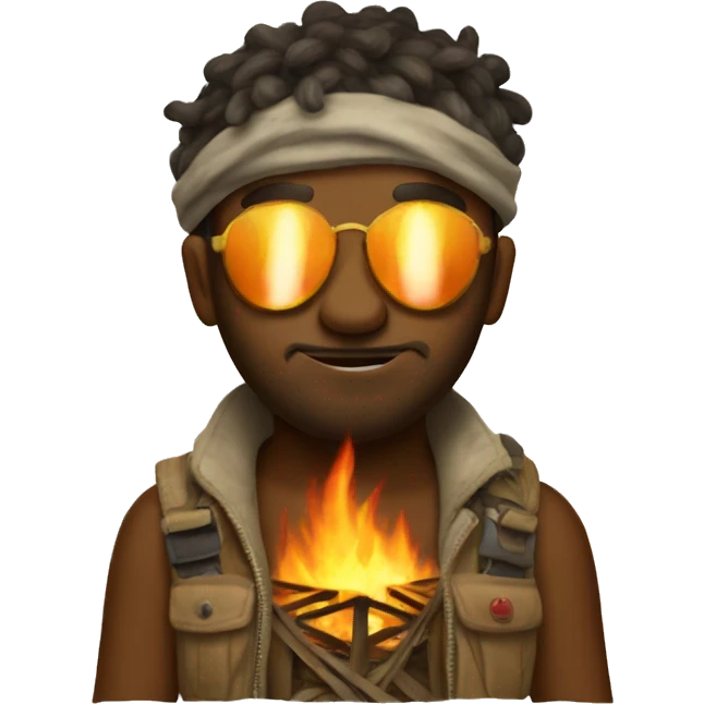 Burning Man emoji