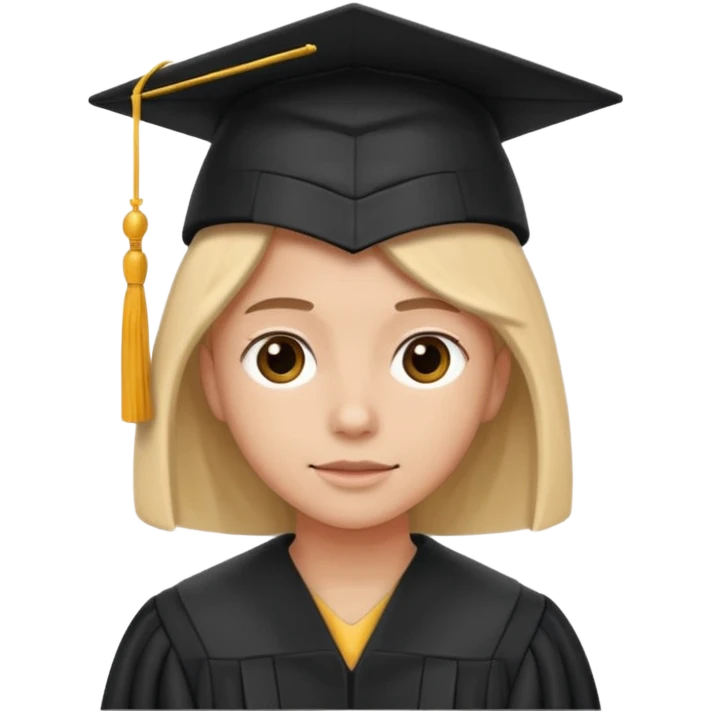 Graduating person emoji