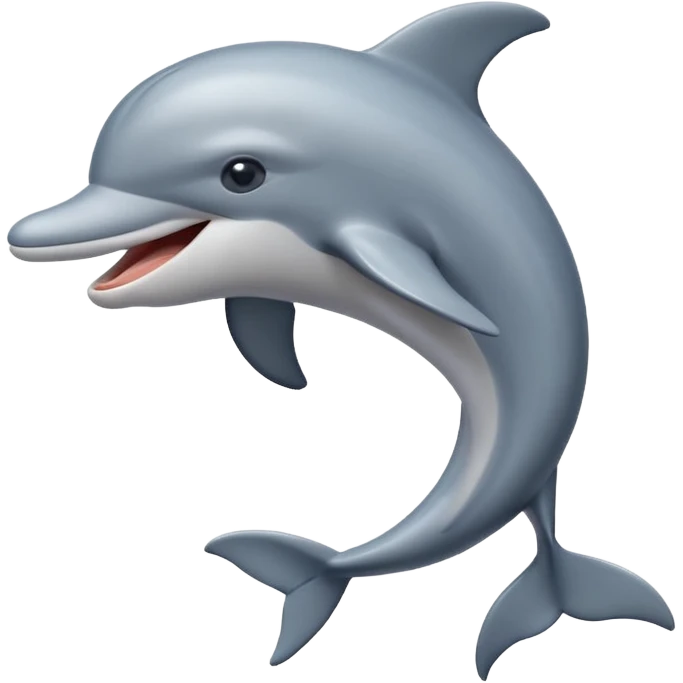 laughing dolphin emoji