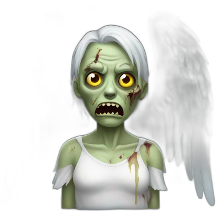 zombie angel emoji