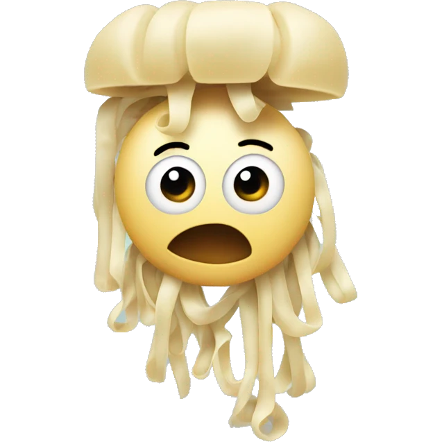 Noodle with muscles emoji