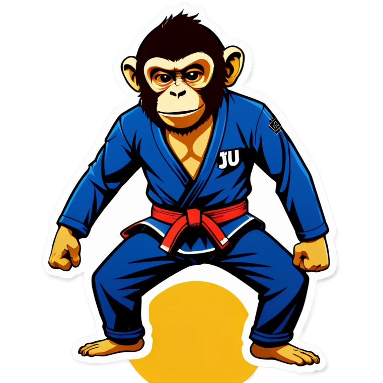 Jiu jitsu monkey  emoji