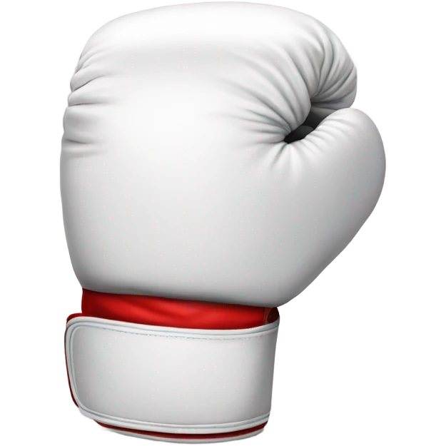 White boxing gloves emoji