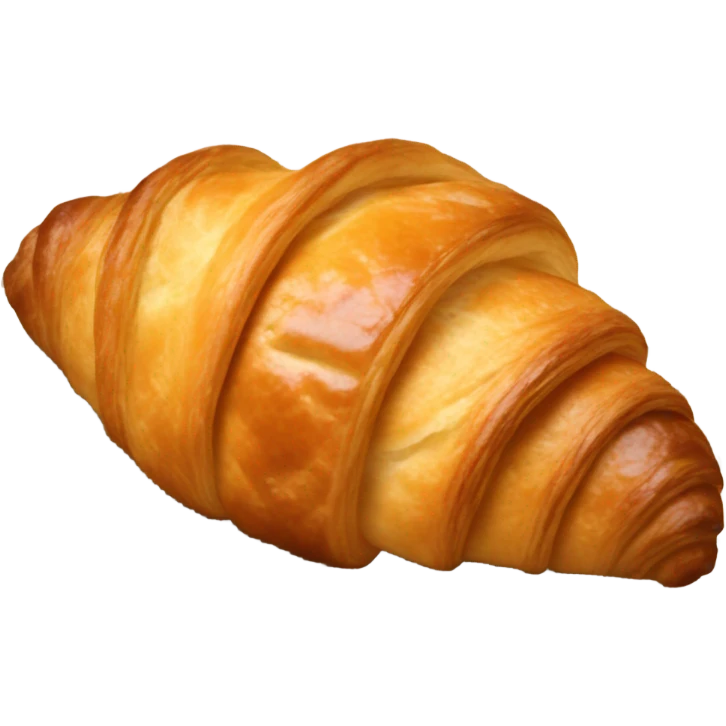 croissant on newspaper emoji