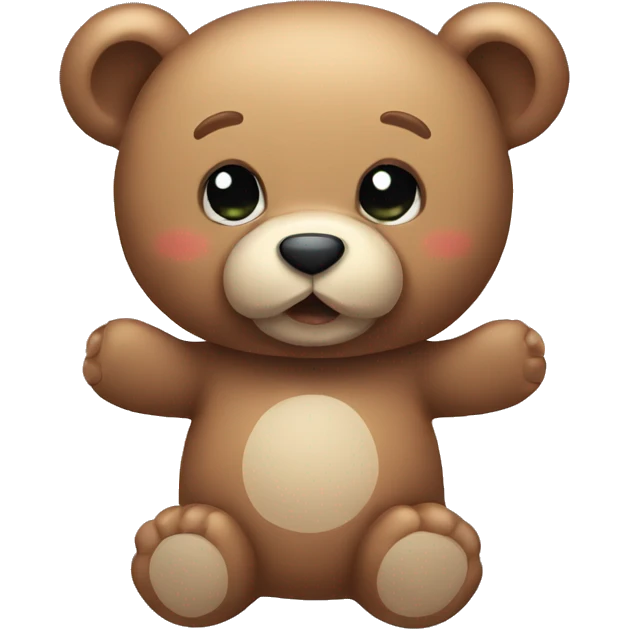 Teddy bear with Loop  emoji