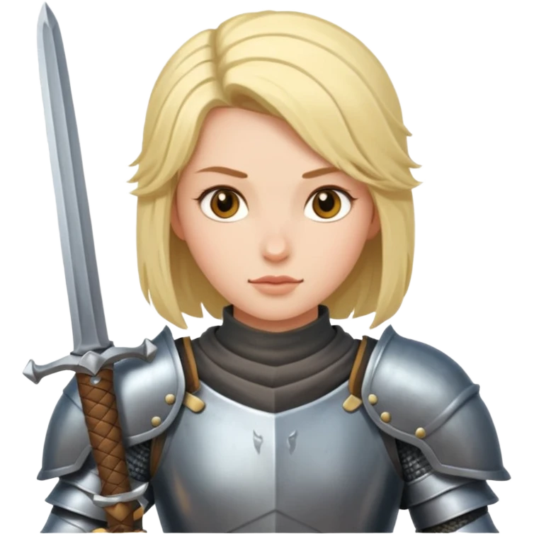 women knight girls emoji