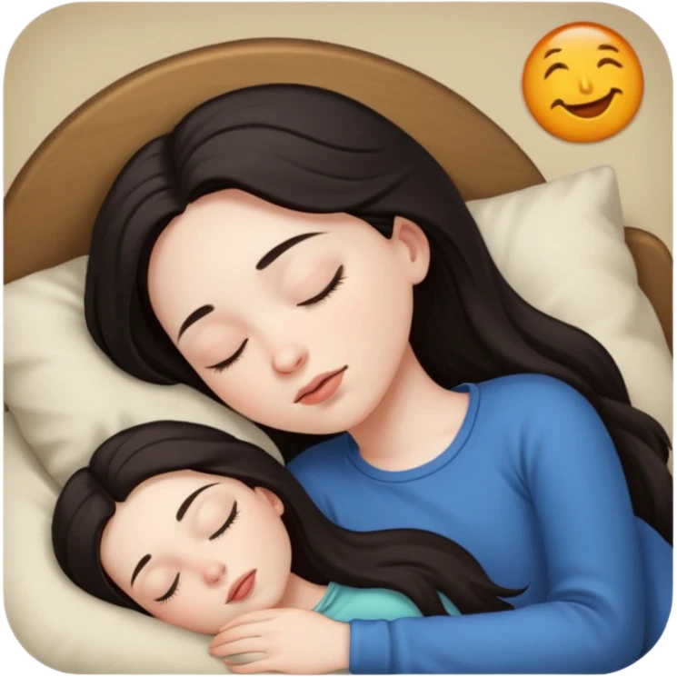 Girl sleeping  emoji