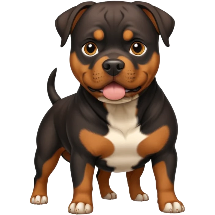 Pitt bull rottweiler emoji