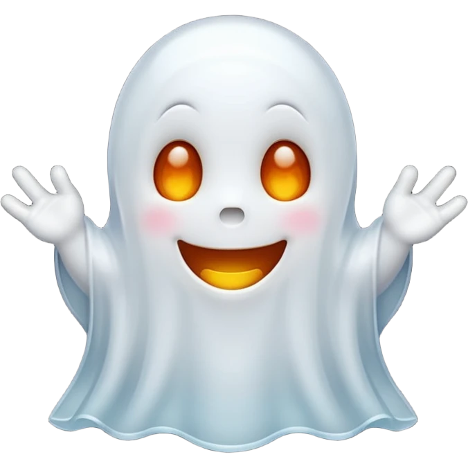 cute ghost emoji