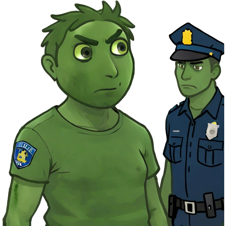 A black getting shot by the police  emoji
