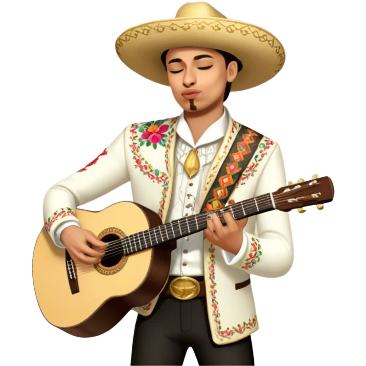 Mariachi Guitarist emoji