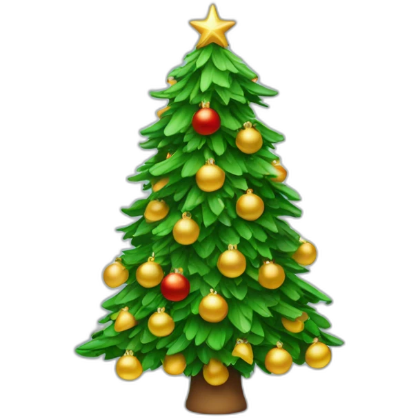 Weihnachtsbaum emoji