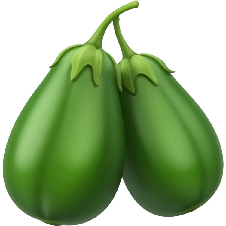 green brinjal emoji