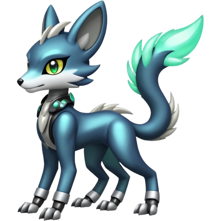 Shiny Furry Anthro Meloetta-Sergal-Protogen-Primagen-Pokémon-Fakémon-creature emoji