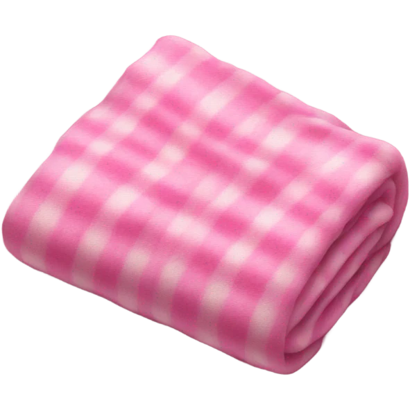 Pink blanket emoji