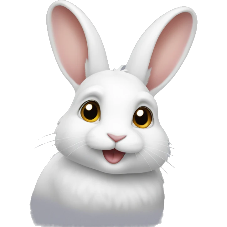Hotot rabbit emoji