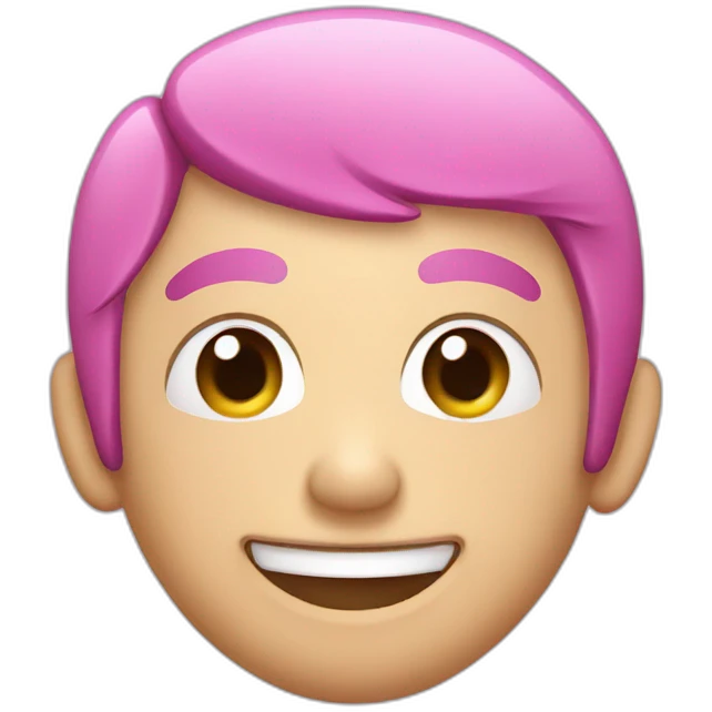 pink-taro-smile emoji