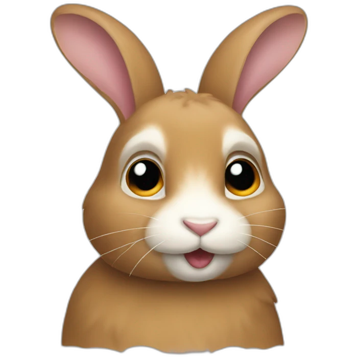 Lapin bélier emoji