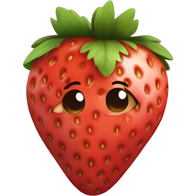 strawberry emoji