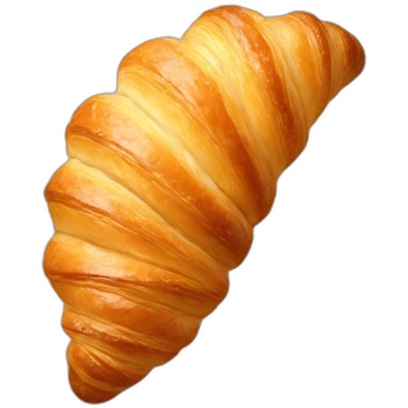 Delicious-curved-croissant emoji