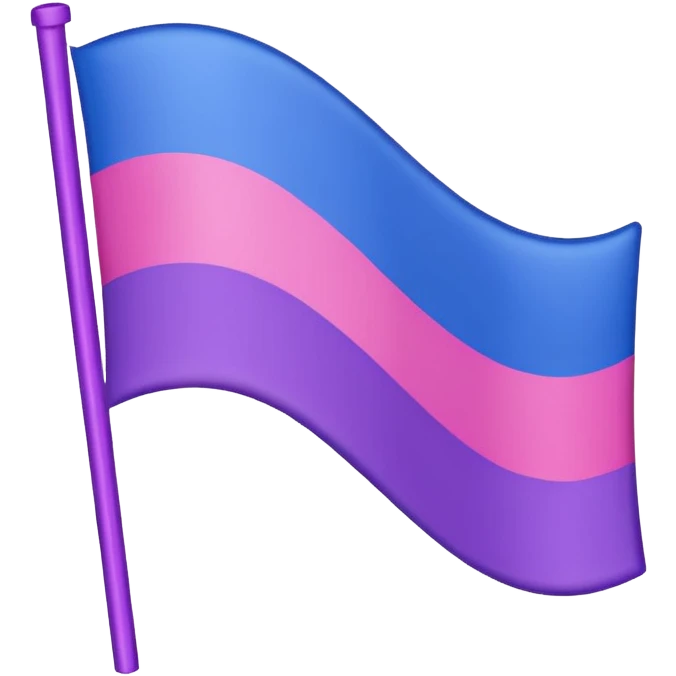 Bisexual flag emoji