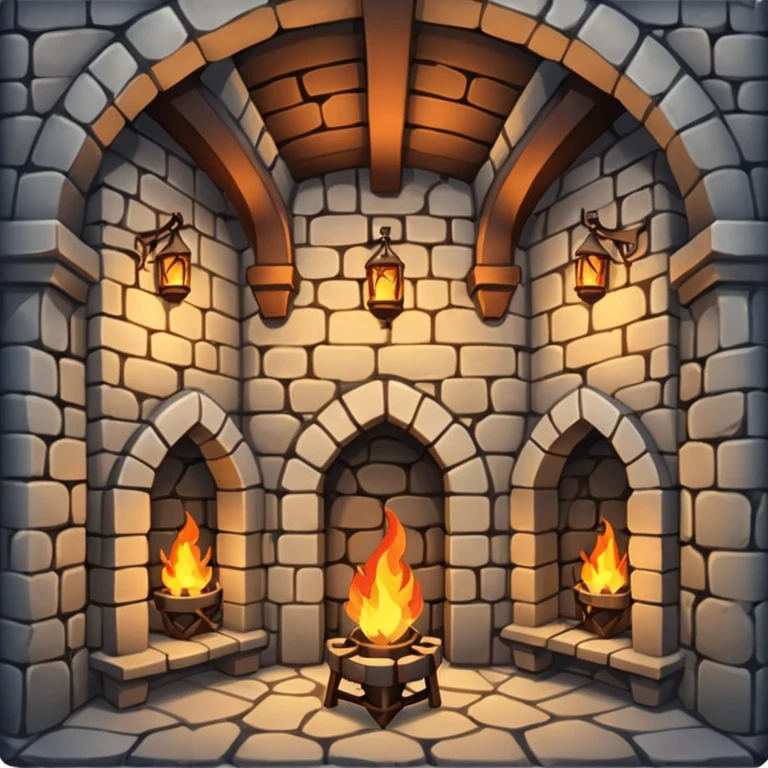 dungeon room in castle emoji