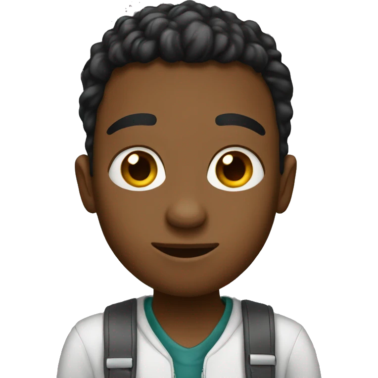 A boy ending university  emoji