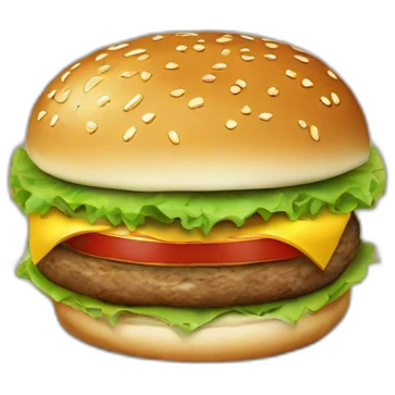 Burger kat￼ emoji