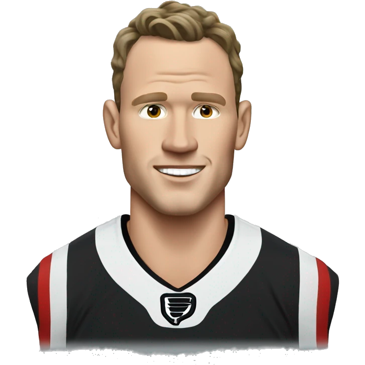 Jonathan Toews as beach bum emoji