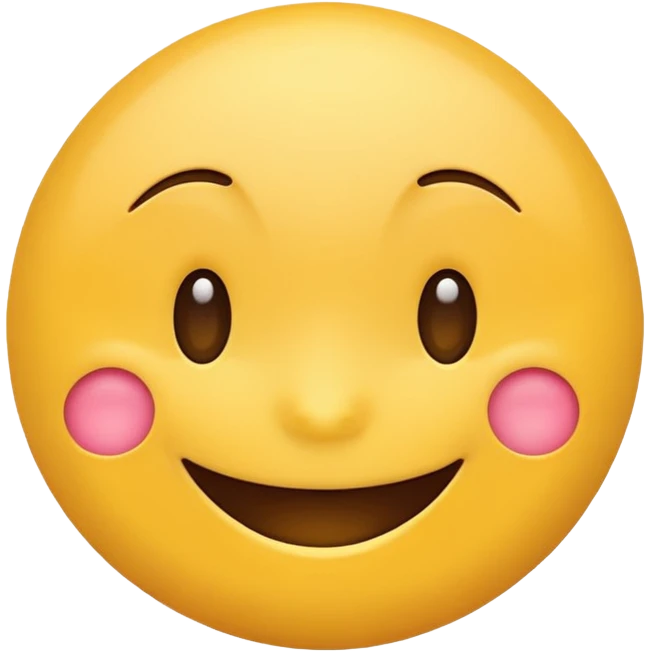 Black and smilying emoji emoji