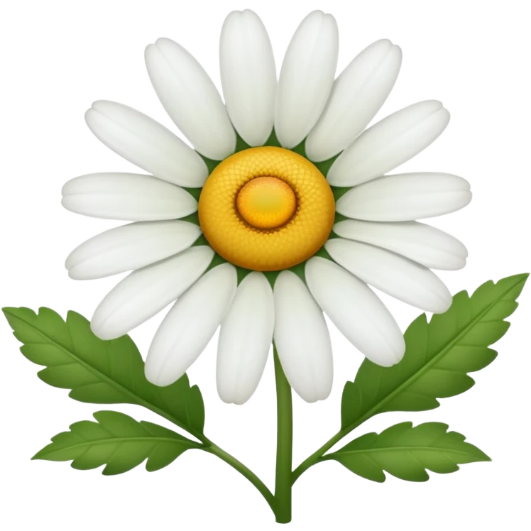 daisy flower plant emoji