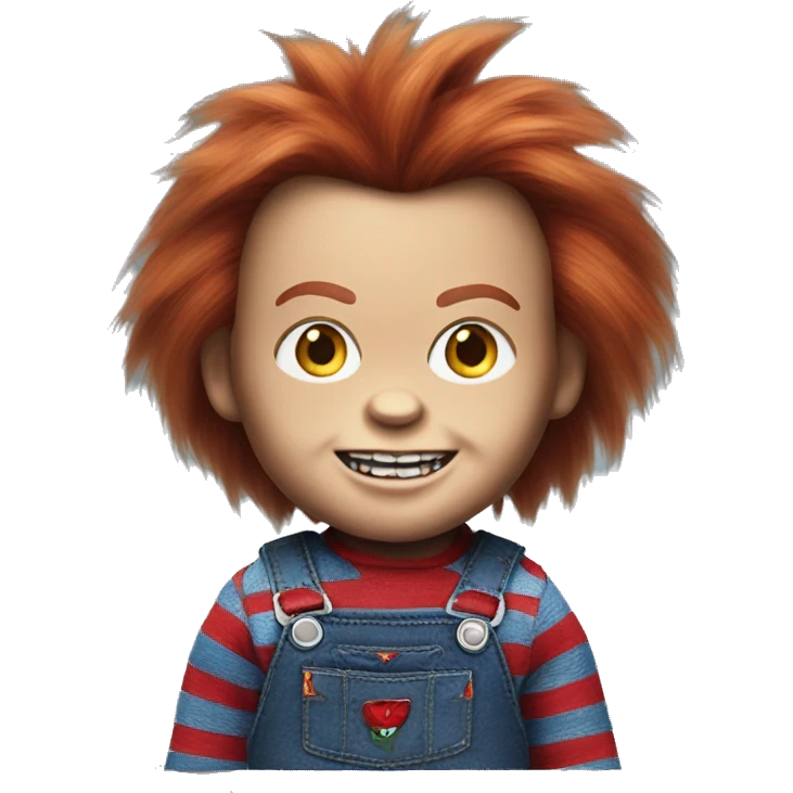 Chucky doll emoji