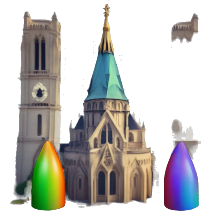 guy fawkes mast containing a colorful st basils cathedral, st basils cathedral with guy fawkes mask emoji
