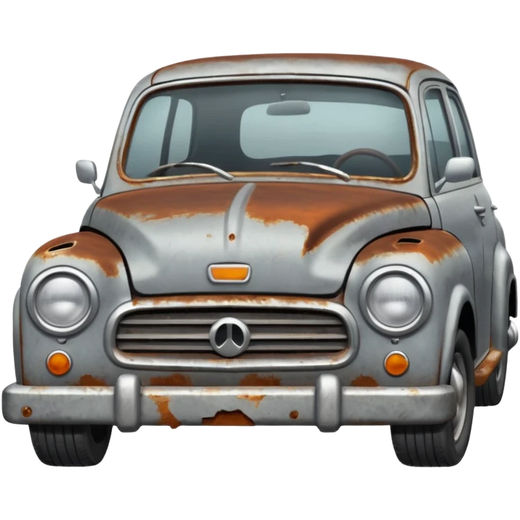 a crappy car emoji