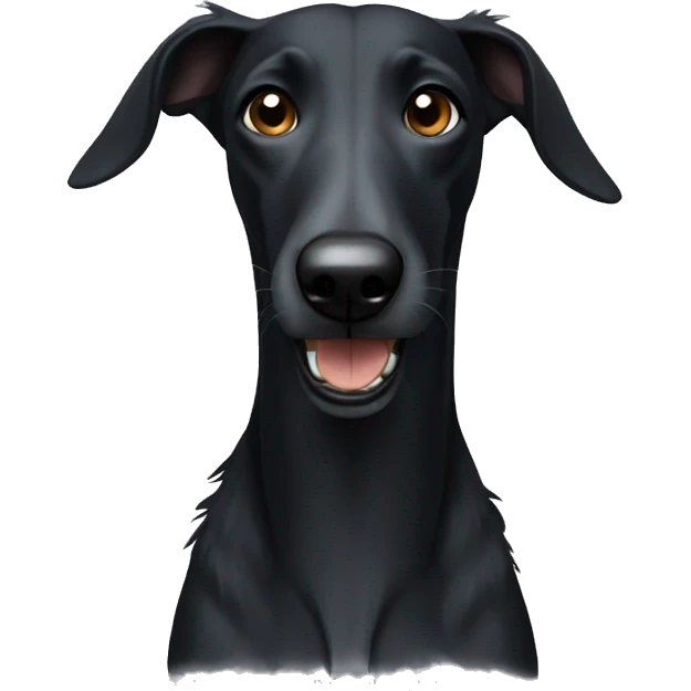 black lurcher  emoji