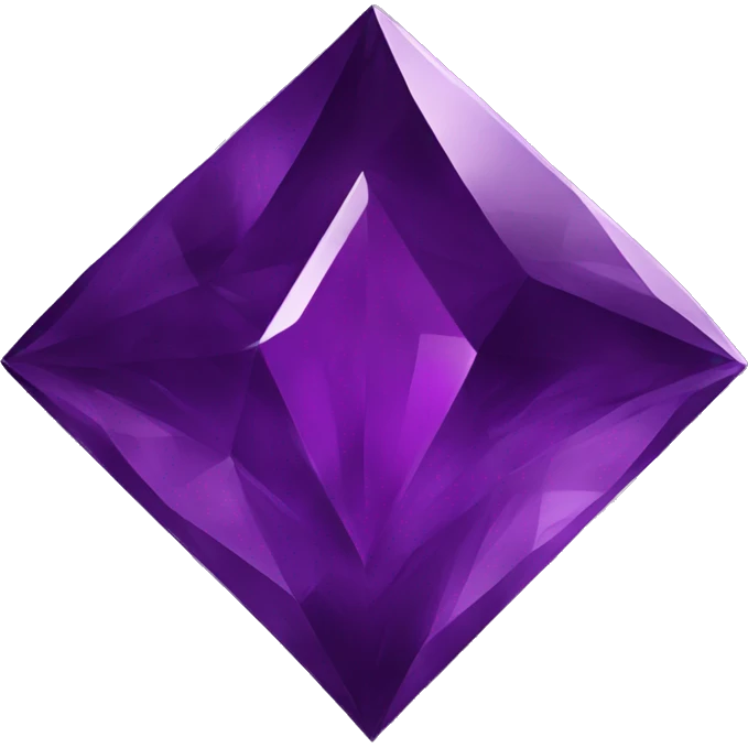 spiked dark purple diamond emoji